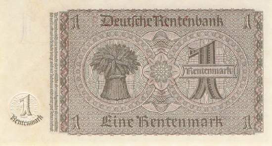 1 Rentenmark 1937 ro.166b M
